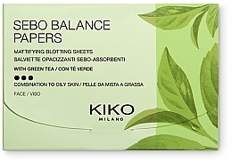 Духи, Парфюмерия, косметика Матирующие салфетки для лица - Kiko Milano Sebo Balance Papers