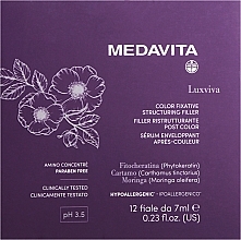 Филлер для фиксации цвета волос - Medavita Luxviva Color Fixative Structuring Filler — фото N2