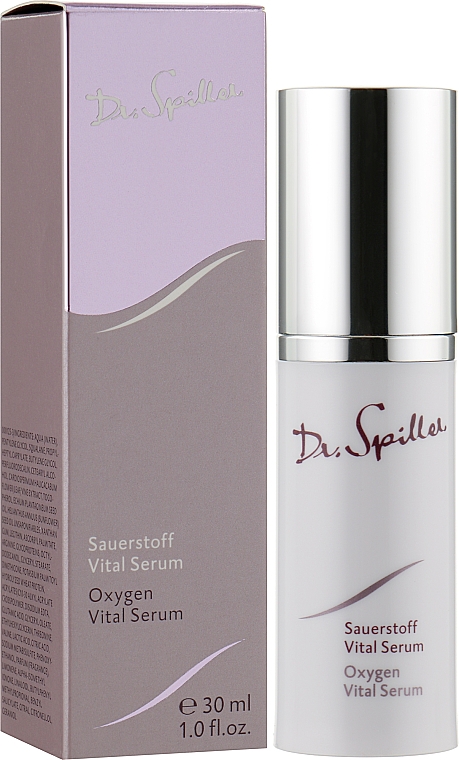 Живительная сыворотка для лица с кислородом - Dr. Spiller Oxygen Vital Serum — фото N2