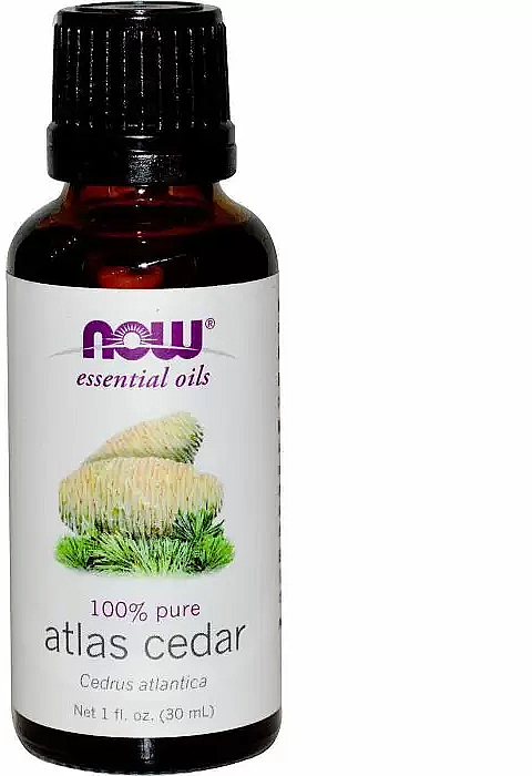 Эфирное масло Атлас кедра - Now Foods Essential Oils 100% Pure Atlas Cedar — фото N1