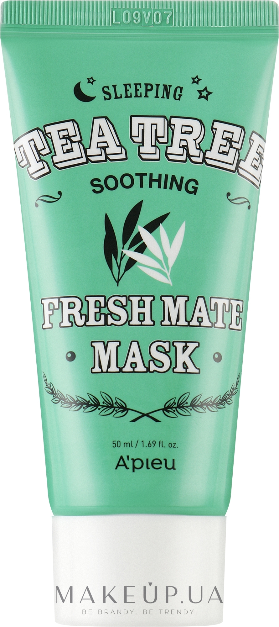 Нічна маска з чайним деревом - A'PIEU Fresh Mate TEA TREE Mask — фото 50ml