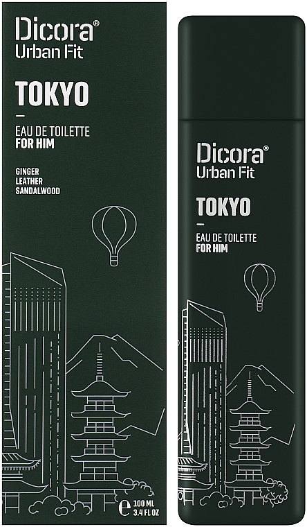 Dicora Urban Fit Tokyo - Туалетная вода — фото N3