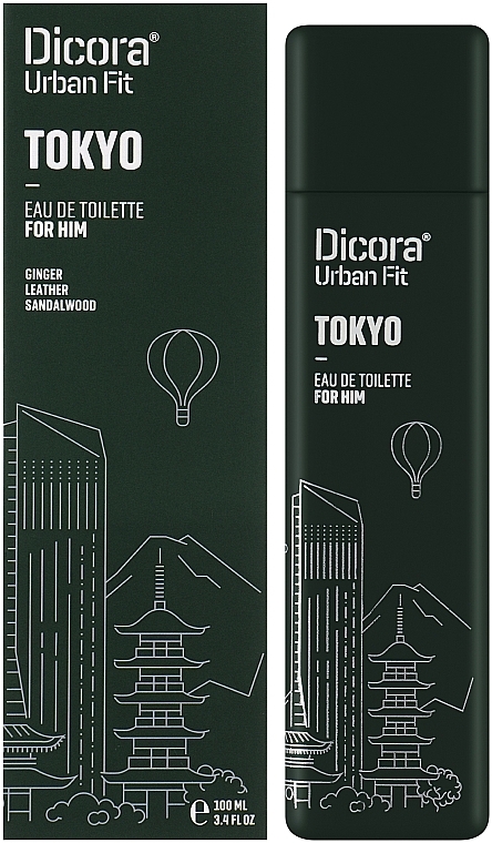 Dicora Urban Fit Tokyo - Туалетна вода — фото N3