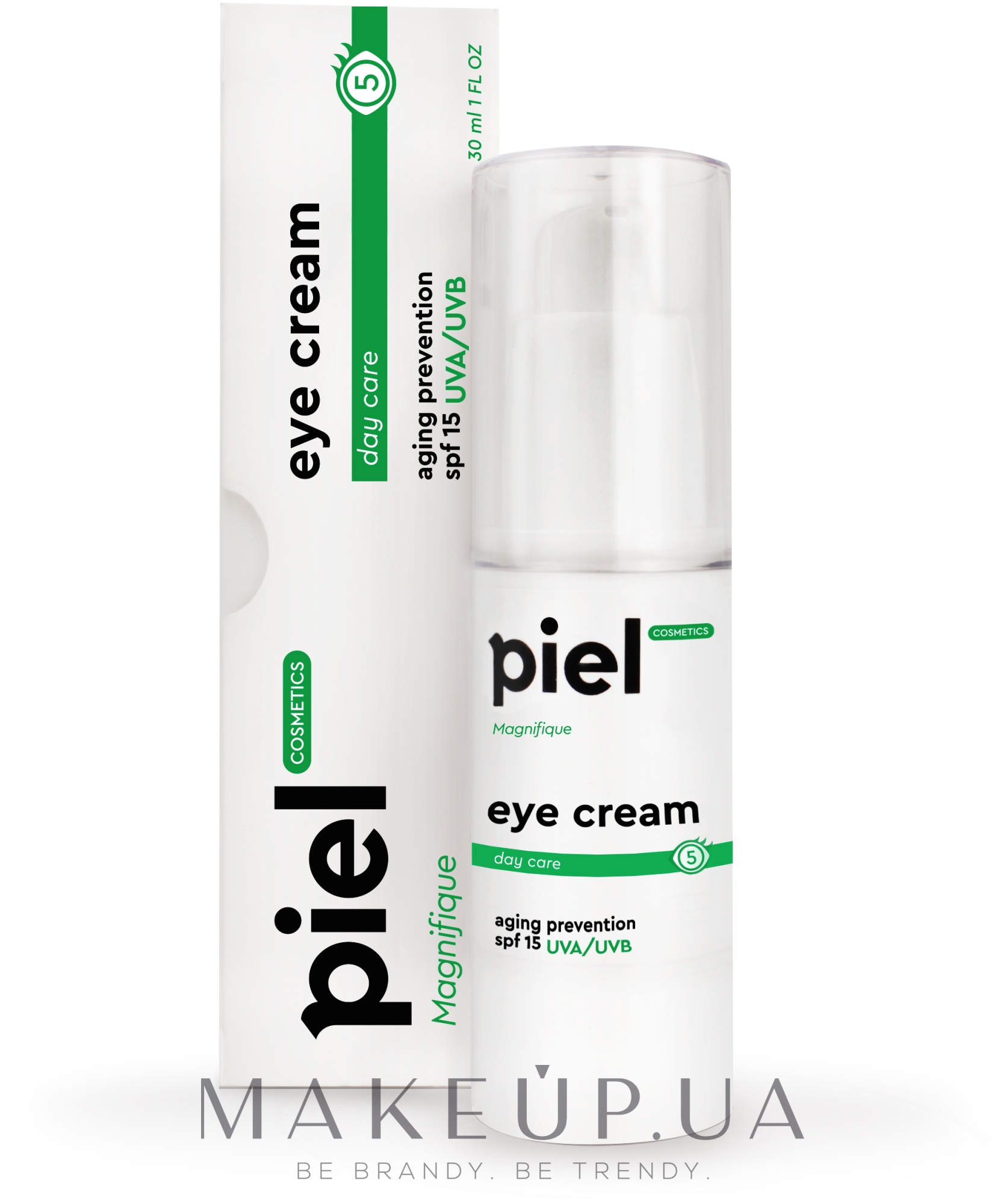 Активирующий крем для кожи вокруг глаз SPF15 - Piel Cosmetics Magnifique Eye Cream — фото 30ml
