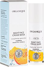 Інтенсивно зволожувальна нічна крем-маска - Organique Hydrating Therapy Night Face Cream-Mask — фото N2