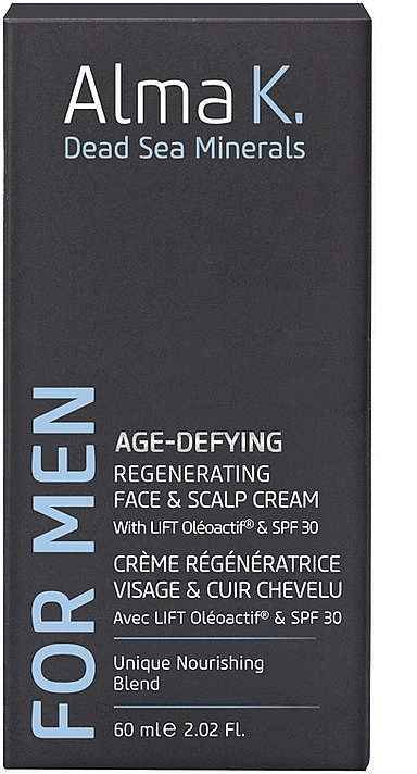 Регенерирующий крем для лица и кожи головы - Alma K Regenerating Face & Scalp Cream SPF 30 — фото N2