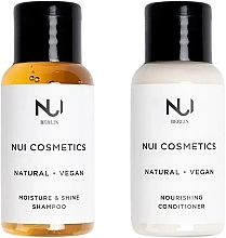 Набір - NUI Cosmetics Natural Hair CareTravel Set (shm/30ml + h/cond/30ml) — фото N1