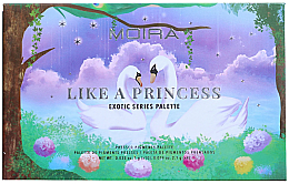 Палетка тіней для повік - Moira Like A Princess Palette — фото N2