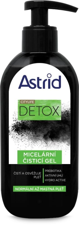Очищувальний гель для нормальної і жирної шкіри - Astrid Citylife Detox — фото N1