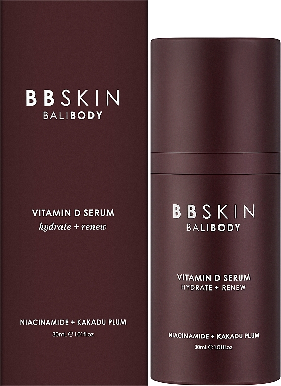 Сироватка для обличчя з вітаміном D - Bali Body BB Skin Vitamin D Serum — фото N2