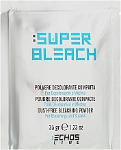 Беспылевой блонд-порошок белый - Echosline Dust-free Bleaching Powder White — фото N1
