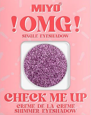 Мерехтливі тіні для повік - Miyo OMG! Shimmer Eyeshadows — фото N1