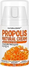 Парфумерія, косметика Заживлювальний крем для обличчя й тіла з прополісом - Naturalissimo Propolis Natural Cream