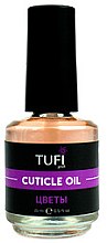 Духи, Парфюмерия, косметика Масло для кутикулы "Цветы" - Tufi Profi Flowers Cuticle Oil