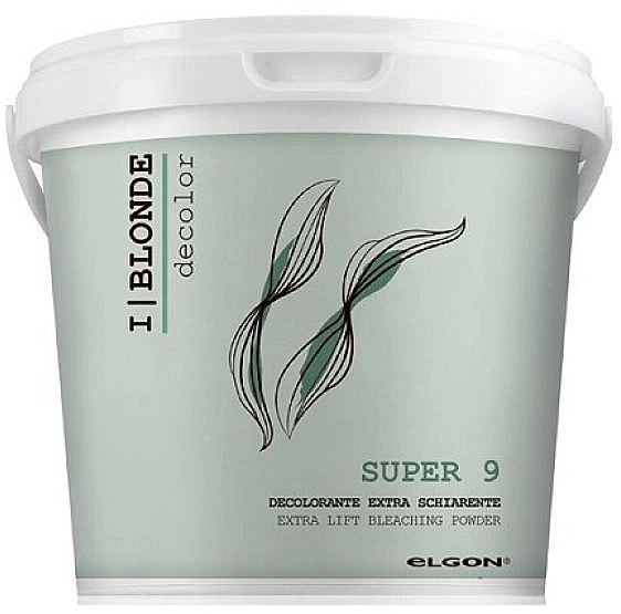 Elgon I Blonde Decolor Super 9 Bleach - Знебарвлювальна пудра — фото N1