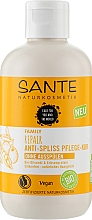 Средство несмываемое лечебное для секущихся волос "Олива и белок гороха" - Sante Family Repair Anti-Spliss Pflege-Kur — фото N1