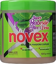 Желе для укладання волосся - Novex Super Aloe Vera Hair Styling Jelly — фото N1
