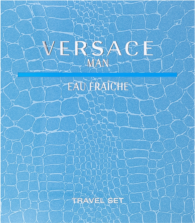 Versace Man Eau Fraiche - Набір (edt/100ml + sh/gel/100ml) — фото N1