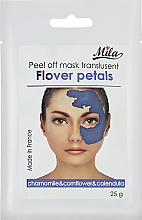 Маска альгинатная полупрозрачная порошковая "Лепестки цветов" - Mila Translucent Peel Off Mask Flower Petals — фото N1