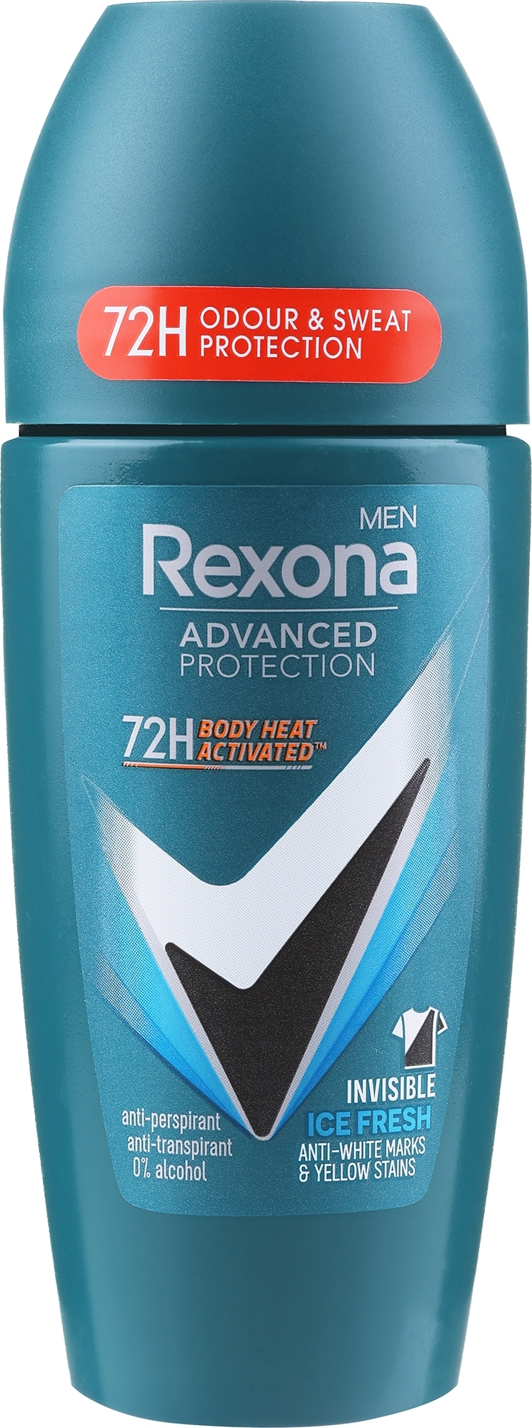 Антиперспірант-спрей - Rexona Men Advanced Protection Invisible Ice Fresh — фото 50ml