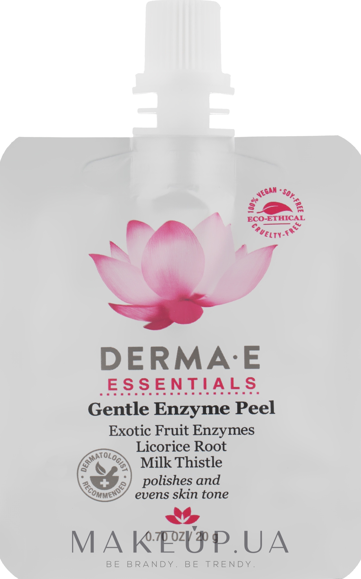 Энзимный пилинг - Derma E Gentle Enzyme Peel (мини) — фото 20g