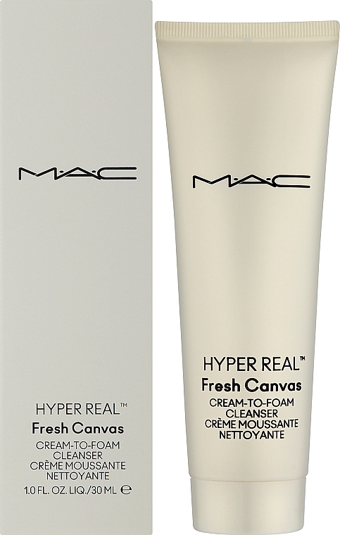 Кремова пінка для очищення шкіри обличчя - M.A.C. Hyper Real Cream-To-Foam Cleanser — фото N2