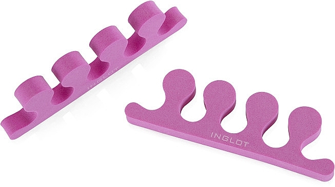 Разделители для пальцев, розовые - Inglot Toe Separator — фото N1
