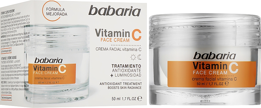 Крем для обличчя з вітаміном С - Babaria Face Cream Vitamin C — фото N2
