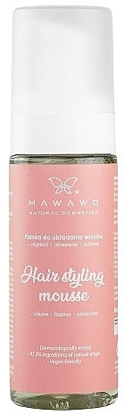 Мусс для укладки волос - Mawawo Hair Styling Mousse — фото N1
