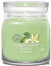 Парфумерія, косметика Ароматична свічка в банці "Vanilla Lime", 2 ґноти - Yankee Candle Singnature