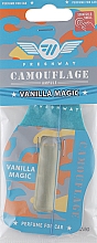 Парфумерія, косметика Ароматизатор для автомобіля "Vanilla Magic" - Fresh Way Camouflage