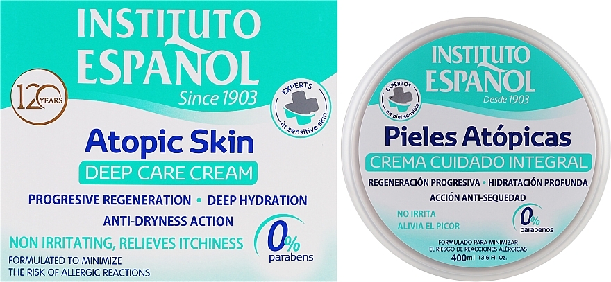 Крем для атопічної шкіри - Instituto Espanol Atopic Skin Cream — фото N3