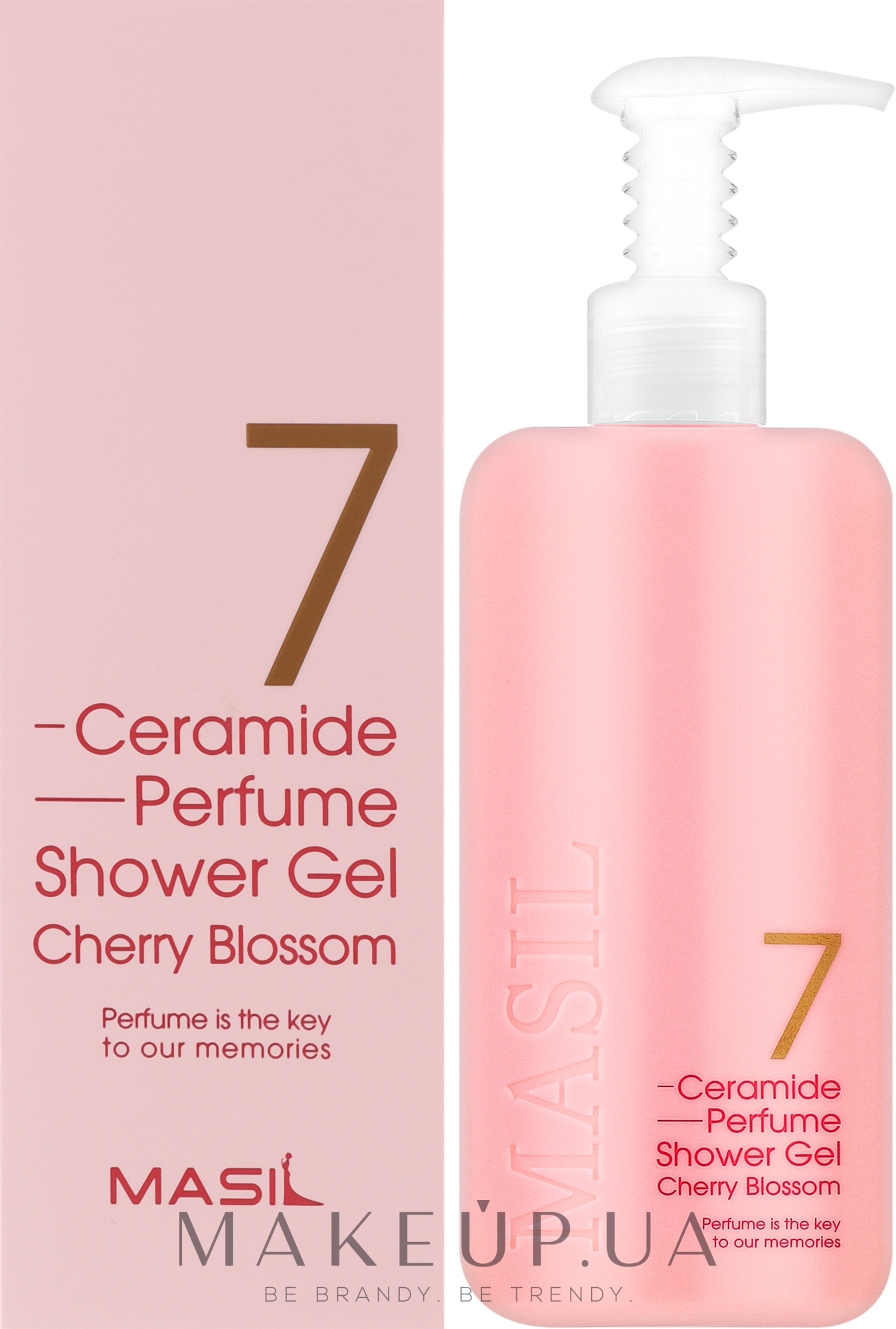 Гель для душа с ароматом цветущей вишни - Masil 7 Ceramide Perfume Shower Gel Cherry Blossom — фото 300ml