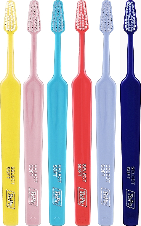 Набір зубних щіток, 6 шт., варіант 14 - TePe Select Soft — фото N1
