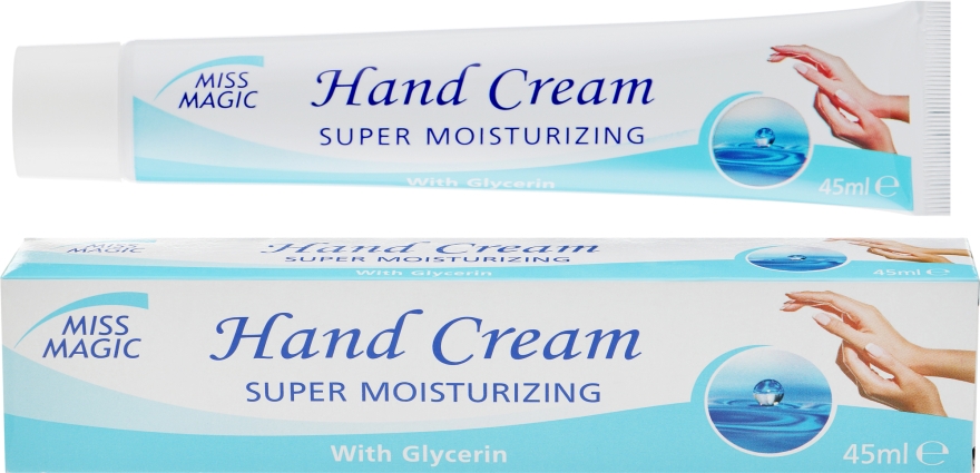 Крем для рук суперувлажняющий с глицерином - Miss Magic Super Moisturizing Hand Cream