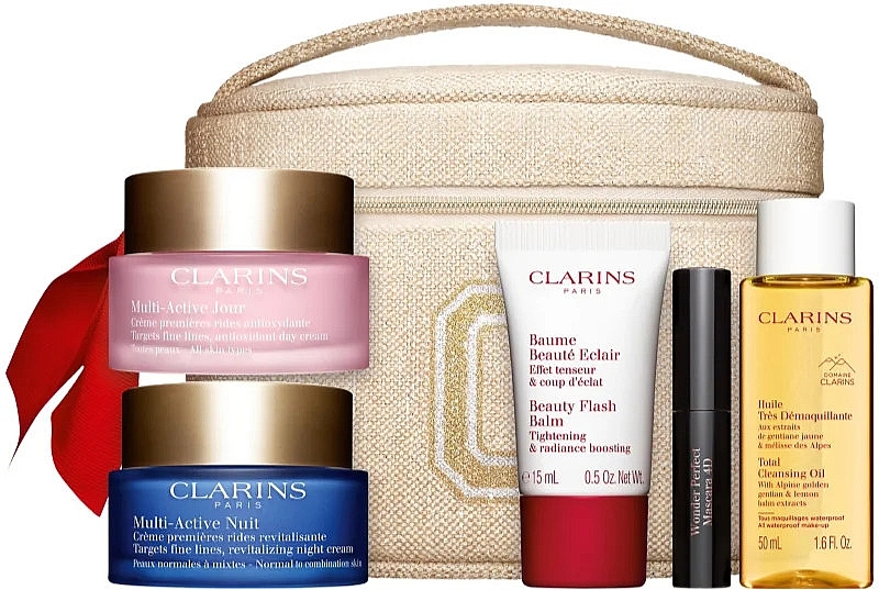 Набор, 6 продуктов - Clarins Multi-Active Luxury Collection — фото N2