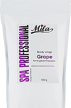 Обгортання для тіла омолоджувальне "Виноград" - Mila Body Wrap Grape — фото N1