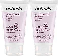 Набор - Babaria Cream Hands Urea Anti-grietas (h/cr/2x50ml) — фото N1