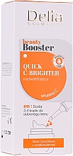 Духи, Парфюмерия, косметика Бустер с витамином С - Delia Beauty Booster Quick C-brighter Vitamin C Cream Drops