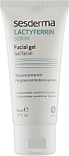 Гель для лица увлажняющий - SesDerma Laboratories Lactyferrin Sebum Facial Gel — фото N1