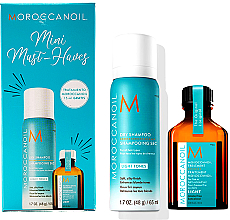 Парфумерія, косметика SALE Set - Moroccanoil Mini Must-Haves Light Tones (dry/sh/48ml + treat/15ml) *