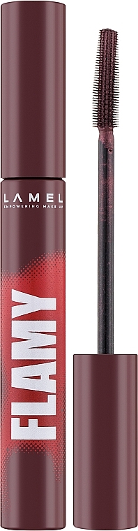 Тушь для ресниц - LAMEL Make Up Flamy Hot Volume Mascara — фото N1