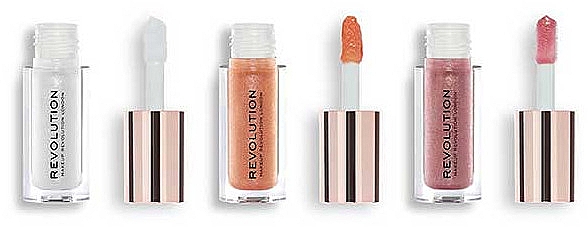 Набор блесков для губ - Makeup Revolution Shimmer Bomb Mini Collection (3х1.8ml) — фото N2