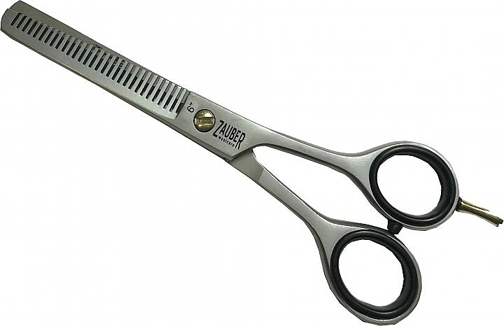 Ножницы для стрижки волос, филировочные, 1028 - Zauber 6.0