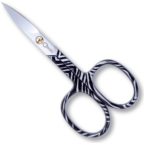 Манікюрні ножиці "Zebra", вигнуті, 8 см, 8517 - Credo Solingen — фото N2