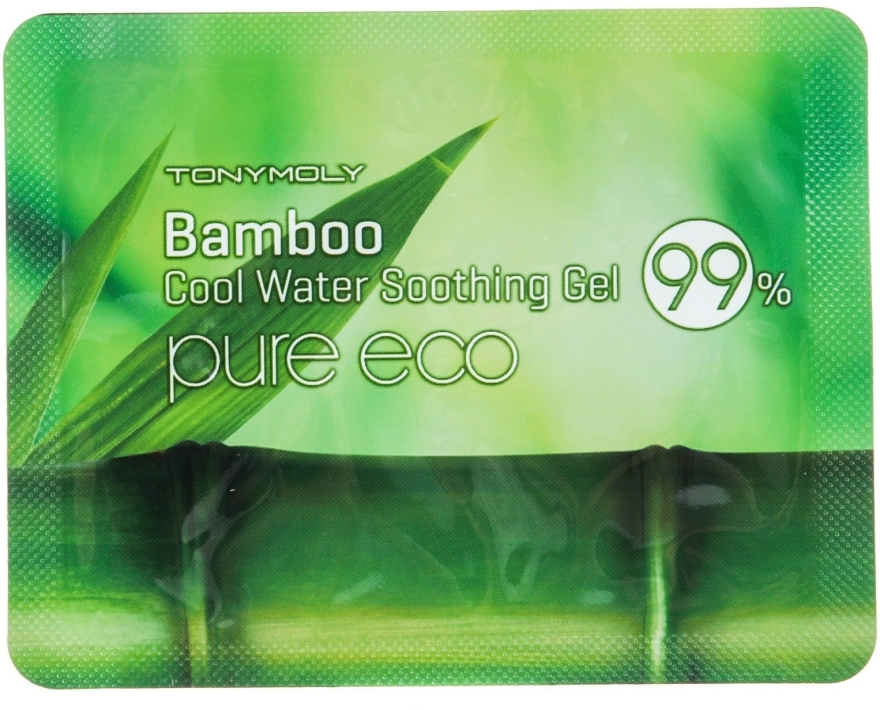 Увлажняющий гель с бамбуком - Tony Moly Pure Eco Bamboo Cool Water Soothing Gel (пробник)