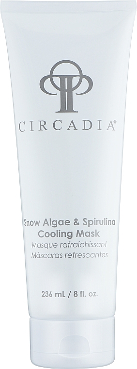 Охолоджувальна маска для обличчя зі спіруліни - Circadia Snow Algae and Spirulina Cooling Mask — фото N1