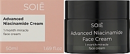 Відновлювальний крем для обличчя з ніацинамідом і цінними оліями - Soie Advanced Niacinamide Face Cream — фото N2