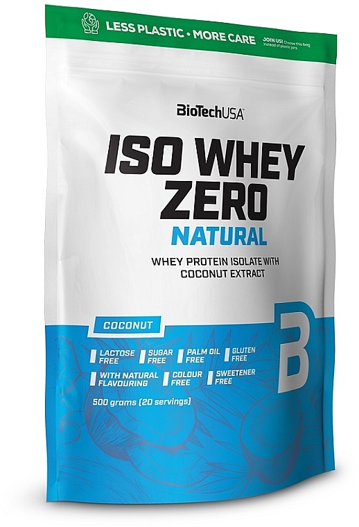 Протеин "Ваниль-корица" - BiotechUSA ISO Whey Zero Natural Lactose Free Vanilla Cinnamon Protein — фото N2