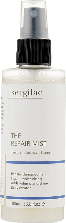Спрей відновлювальний для волосся - Sergilac The Repair Mist — фото N2